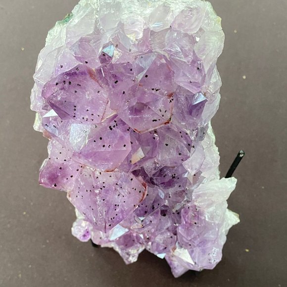 Uruguayan Deep Purple Amethyst Cluster, Amethyst Cathedral, Amethyst Druze, Crys - Picture 3 of 5
